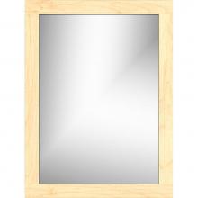 Strasser Woodenwork 78.797 - 24 X .75 X 32 Framed Mirror Non-Bev Square Nat Maple