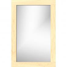 Strasser Woodenwork 78.760 - 19.5 X .75 X 29.5 Framed Mirror Non-Bev Square Nat Maple