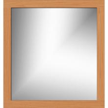 Strasser Woodenwork 78.274 - 30 X .75 X 32 Framed Mirror Non-Bev Square Nat Oak