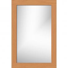 Strasser Woodenwork 78.270 - 19.5 X .75 X 29.5 Framed Mirror Non-Bev Square Nat Oak