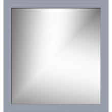 Strasser Woodenwork 78.403 - 30 X .75 X 32 Framed Mirror Non-Bev Square Sat Silver
