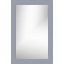 Strasser Woodenwork 78.418 - 19.5 X .75 X 29.5 Framed Mirror Non-Bev Square Sat Silver
