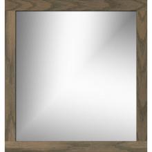 Strasser Woodenwork 85-050 - 30 X .75 X 32 Framed Mirror Non-Bev Square Dusky Oak