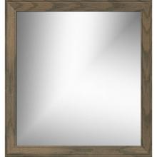 Strasser Woodenwork 85-047 - 30 X .75 X 32 Framed Mirror Non-Bev Deco Miter Dusky Oak