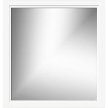 Strasser Woodenwork 78.465 - 30 X .75 X 32 Framed Mirror Non-Bev Ogee Miter Sat White