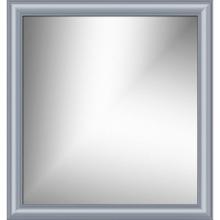 Strasser Woodenwork 78.306 - 30 X .75 X 32 Framed Mirror Non-Bev Classic Miter Sat Silver