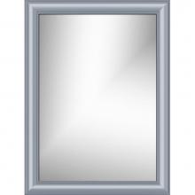 Strasser Woodenwork 78.309 - 24 X .75 X 32 Framed Mirror Non-Bev Classic Miter Sat Silver