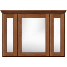 Strasser Woodenwork 01-852 - 36 X 6.5 X 27 Simplicity Med Tri-View R''D/Mir Medium Alder