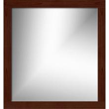 Strasser Woodenwork 01.223 - 30 X 0.75 X 32 Simplicity Framed Mirror Square Dark Alder