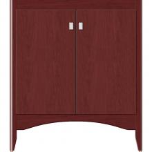 Strasser Woodenwork 32-720 - 30 X 21 X 34.5 Wallingford View Vanity Slab Dk Cherry Std