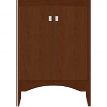 Strasser Woodenwork 32-243 - 24 X 18 X 34.5 Wallingford View Vanity Slab Pecan Cherry Std