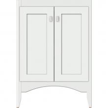 Strasser Woodenwork 33-973 - 24 X 18 X 34.5 Wallingford View Vanity Shaker Powder Grey Std