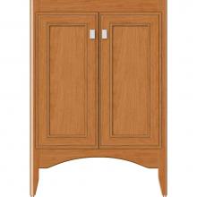 Strasser Woodenwork 32-970 - 24 X 18 X 34.5 Wallingford View Vanity Deco Miter Nat Cherry Std