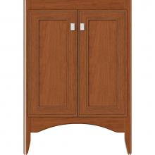 Strasser Woodenwork 33-043 - 24 X 18 X 34.5 Wallingford View Vanity Deco Miter Cinn Cherry Std