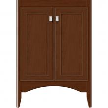 Strasser Woodenwork 32-865 - 24 X 21 X 34.5 Wallingford View Vanity Deco Miter Pecan Cherry Std