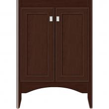 Strasser Woodenwork 33-394 - 24 X 21 X 34.5 Wallingford View Vanity Deco Miter Choc Cherry Std