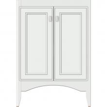 Strasser Woodenwork 34-075 - 24 X 18 X 34.5 Wallingford View Vanity Deco Miter Powder Grey Std