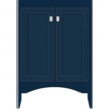 Strasser Woodenwork 34-386 - 24 X 18 X 34.5 Wallingford View Vanity Deco Miter Lapis Night Std