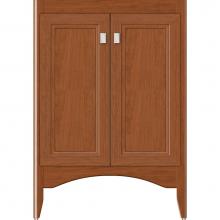 Strasser Woodenwork 32-765 - 24 X 21 X 34.5 Wallingford View Vanity Ogee Miter Cinn Cherry Std