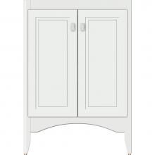 Strasser Woodenwork 34-051 - 24 X 18 X 34.5 Wallingford View Vanity Ogee Miter Powder Grey Std