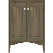 Strasser Woodenwork 30-377 - 24 X 18 X 34.5 Wallingford View Vanity Ogee Miter Dusky Oak Std