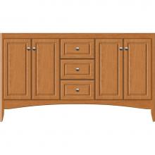 Strasser Woodenwork 30-197 - 60 X 18 X 34.5 Wallingford View Vanity Ultra Nat Cherry Db