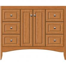 Strasser Woodenwork 30-230 - 42 X 21 X 34.5 Wallingford View Vanity Ultra Nat Cherry Sb