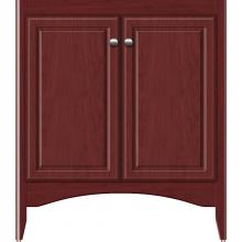 Strasser Woodenwork 30-464 - 30 X 18 X 34.5 Wallingford View Vanity Ultra Dk Cherry Std