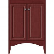 Strasser Woodenwork 30-299 - 24 X 18 X 34.5 Wallingford View Vanity Ultra Dk Cherry Std