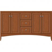 Strasser Woodenwork 30-361 - 60 X 18 X 34.5 Wallingford View Vanity Ultra Cinn Cherry Db