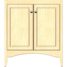 Strasser Woodenwork 30-468 - 30 X 18 X 34.5 Wallingford View Vanity Ultra Nat Maple Std