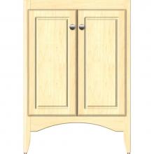 Strasser Woodenwork 30-301 - 24 X 18 X 34.5 Wallingford View Vanity Ultra Nat Maple Std