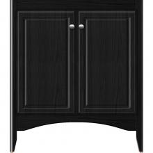 Strasser Woodenwork 33-585 - 30 X 18 X 34.5 Wallingford View Vanity Ultra Midnight Oak Std