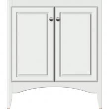 Strasser Woodenwork 33-891 - 30 X 18 X 34.5 Wallingford View Vanity Ultra Powder Grey Std