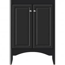 Strasser Woodenwork 30-513 - 24 X 18 X 34.5 Wallingford View Vanity Ultra Sat Black Std