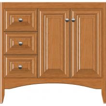 Strasser Woodenwork 30-969 - 36 X 21 X 34.5 Wallingford View Vanity Classic Miter Nat Cherry Lh