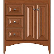 Strasser Woodenwork 32-073 - 30 X 18 X 34.5 Wallingford View Vanity Classic Miter Cinn Cherry Lh