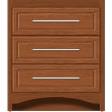 Strasser Woodenwork 45-481 - 30 X 21 X 34.5 Ravenna Town Vanity Ultra Cinn Cherry 3 Drw