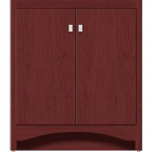 Strasser Woodenwork 40-781 - 30 X 21 X 34.5 Ravenna View Vanity Slab Dk Cherry Std