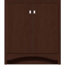 Strasser Woodenwork 40-802 - 30 X 21 X 34.5 Ravenna View Vanity Slab Choc Cherry Std