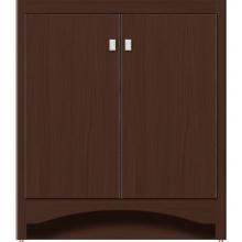 Strasser Woodenwork 40-775 - 30 X 21 X 34.5 Ravenna View Vanity Slab Choc Oak Std