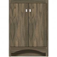 Strasser Woodenwork 40-188 - 24 X 21 X 34.5 Ravenna View Vanity Slab Dusky Oak Std