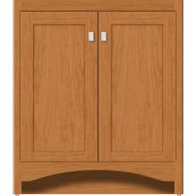 Strasser Woodenwork 40-415 - 30 X 18 X 34.5 Ravenna View Vanity Shaker Nat Cherry Std