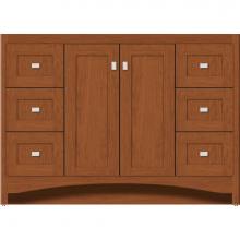 Strasser Woodenwork 42-988 - 48 X 21 X 34.5 Ravenna View Vanity Shaker Cinn Cherry Sb