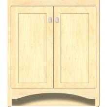 Strasser Woodenwork 40-418 - 30 X 18 X 34.5 Ravenna View Vanity Shaker Nat Maple Std