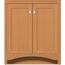 Strasser Woodenwork 40-421 - 30 X 18 X 34.5 Ravenna View Vanity Shaker Nat Oak Std