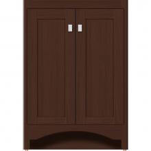 Strasser Woodenwork 40-059 - 24 X 18 X 34.5 Ravenna View Vanity Shaker Choc Oak Std