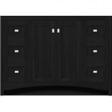 Strasser Woodenwork 42-992 - 48 X 21 X 34.5 Ravenna View Vanity Shaker Midnight Oak Sb