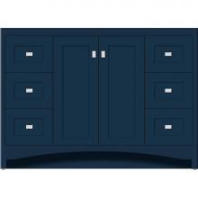 Strasser Woodenwork 42-642 - 48 X 18 X 34.5 Ravenna View Vanity Shaker Lapis Night Sb