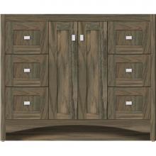 Strasser Woodenwork 42-301 - 42 X 21 X 34.5 Ravenna View Vanity Shaker Dusky Oak Sb